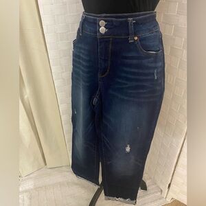 Time and Tru Women’s Mid-Rise Jeans - Deep Indigo